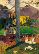 Paul Gauguin Mata Mua Spain oil painting artist